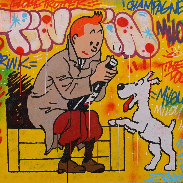 BD-035-02-Champagne-Acrylique-sur-toile-90-110cm-Collection-personnelle