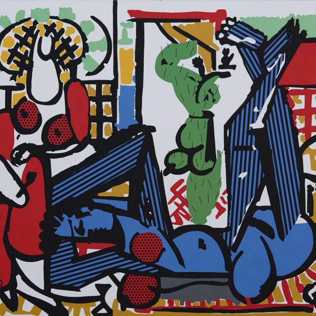 POP-100-04D-Hommage-à-Picasso---Les-Femmes-d'Alger-110-130cm