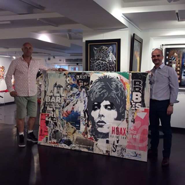 Oeuvre duo Durrey Gnidzaz Galerie-Montmartre Paris